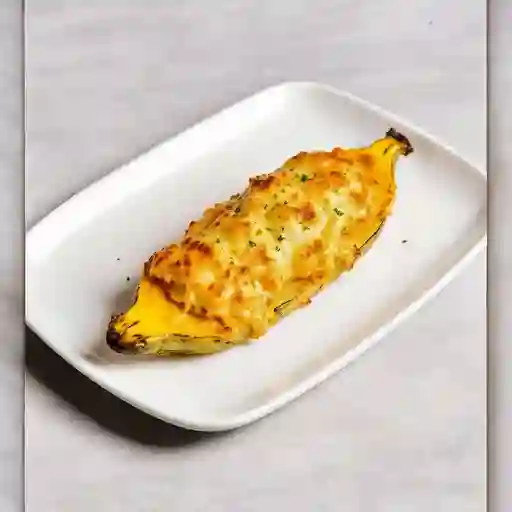 Maduro con Queso Gratinado