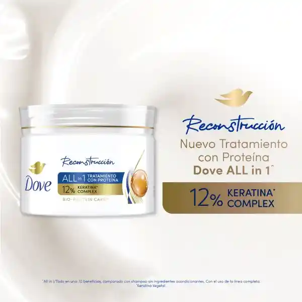 Tratamiento Dove Reconstrucción Completa 300 g