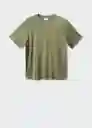 Camiseta Sugar Khaki Talla XL Hombre Mango