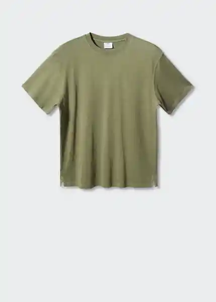 Camiseta Sugar Khaki Talla XL Hombre Mango