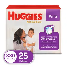 Huggies Pañal Natural Care Pants Etapa 5/XXG 25 Und