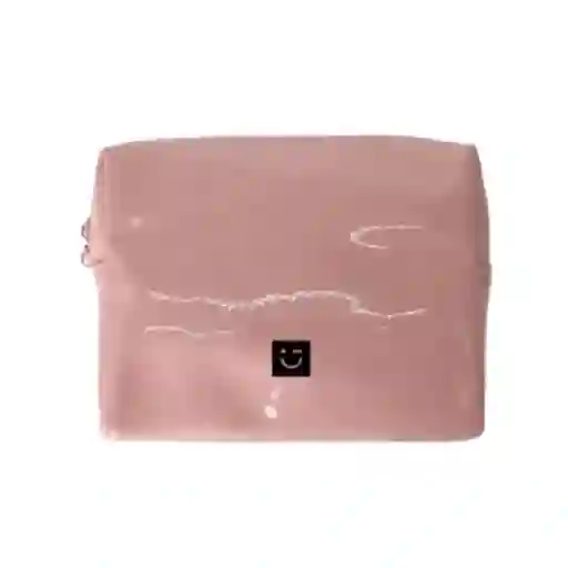 Cosmetiquera Tipo Charol Serie Rosa Miniso