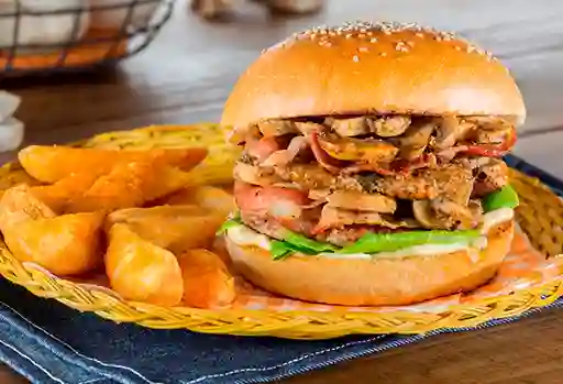 Hamburguesa Champipollo