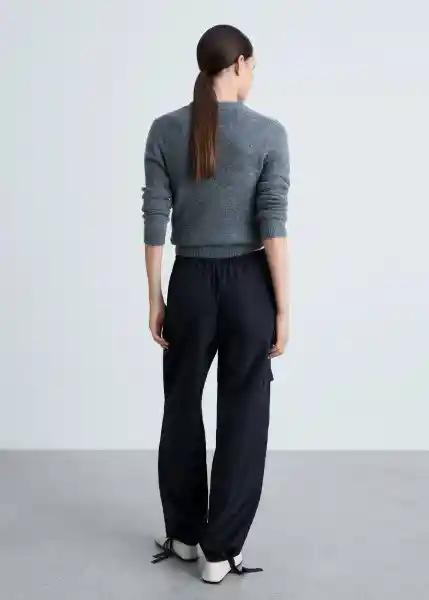 Pantalón Vicky Navy Talla Xs Mujer Mango