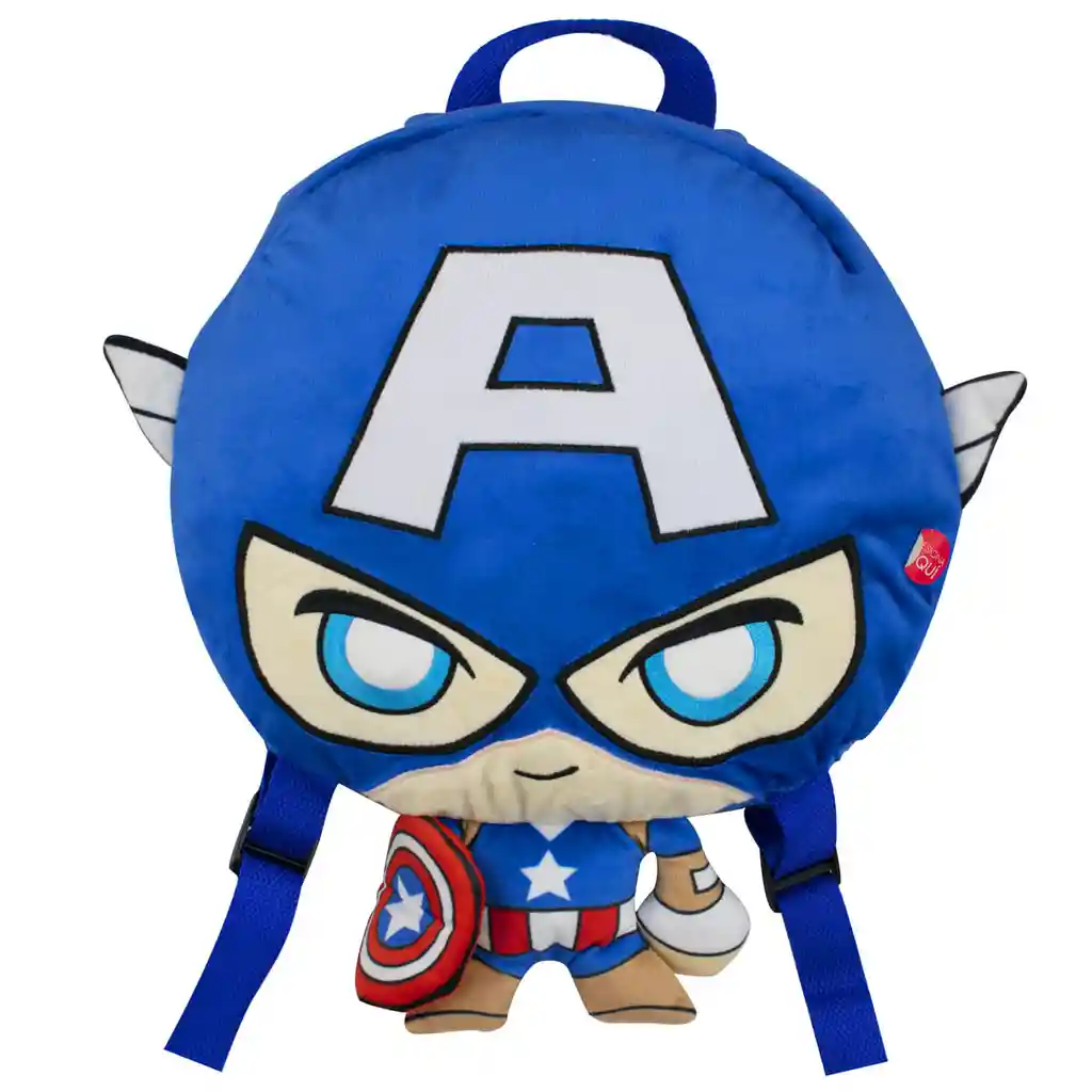 Disney Mochila Personajes Con Luz Marvel Multicolor