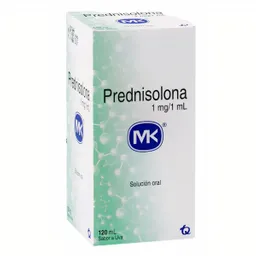 Mk Prednisolona Corticosteroide (1 mg) Solución Oral