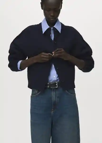 Cárdigan Sea Marino Talla S Mujer Mango