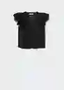 Blusa Cake-W Negro Talla Xs Mujer Mango