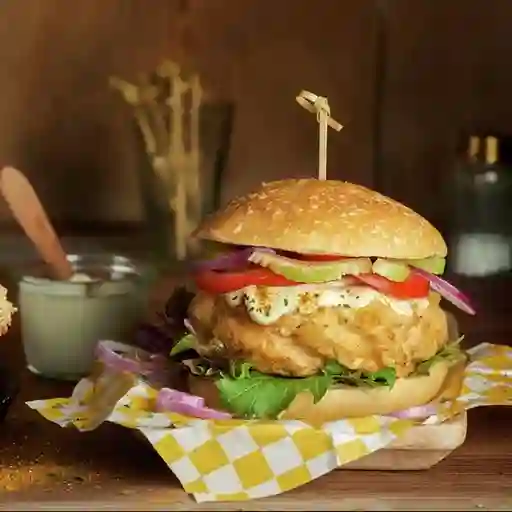Hamburguesa Pollo