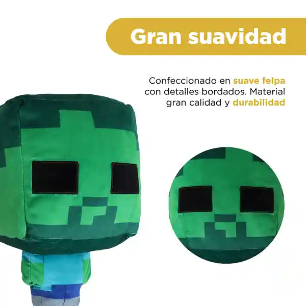Peluche Zombie Serie Minecraft 10 in Miniso