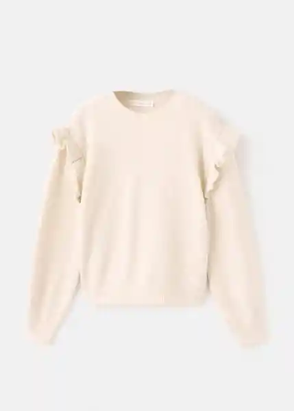 Jersey Joy Beige Talla 14 Niñas Mango