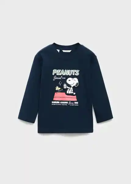 Camiseta Snhouse Navy Talla 71 Niño Mango