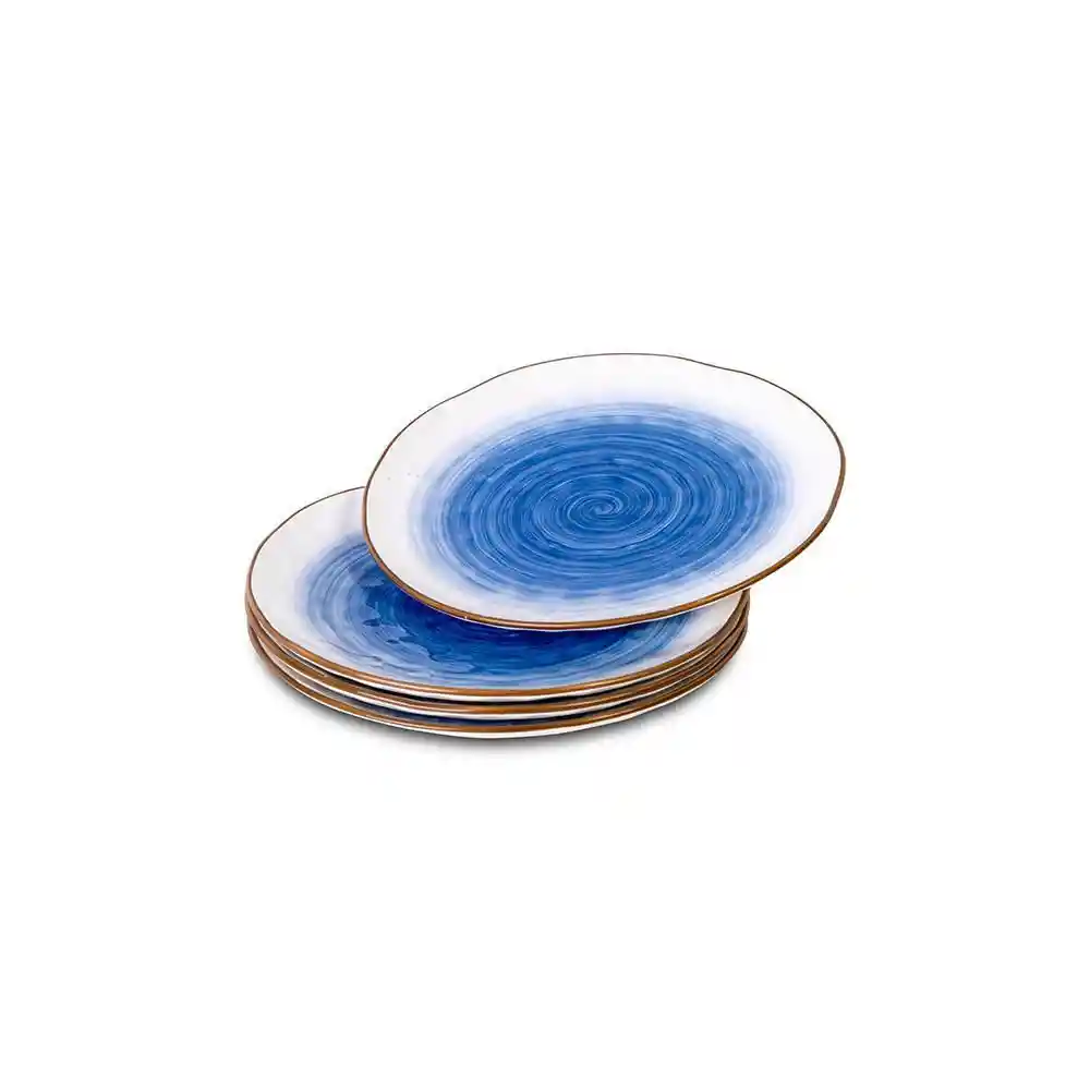 Ambiente Gourmet Plato Tronco Azul 28 cm