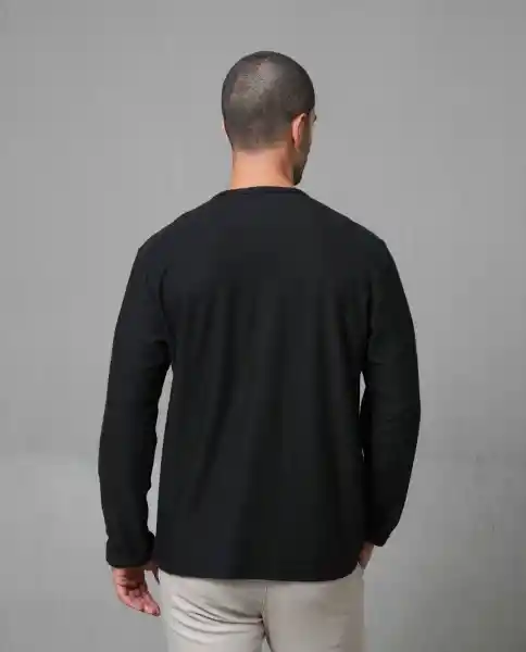 Camiseta Hombre Negro XXL 102G009_NEG194007 Rifle