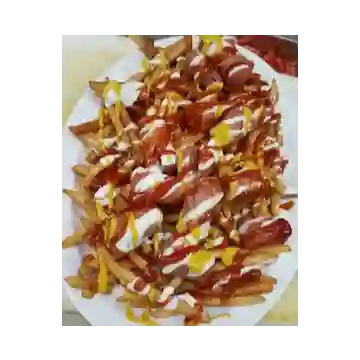 Salchipapa Costeña de la Casa