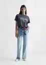 Camiseta Hudson Navy Talla 20 Teen Niñas Mango