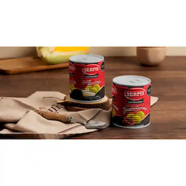 Serpis Aceitunas Rellenas de Jamón Serrano