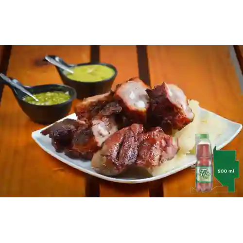 Combo Plato Completo + Mr Tea Lim��n 500 ml