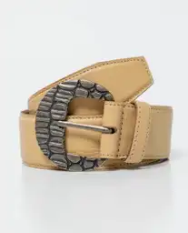 Cinturón Boho Caqui Fango Medio Talla M Chevignon