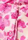 Falda Macarena Rosa Talla 24 Mujer Mango