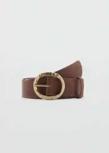 Cinturón Juliana Marrón Talla S Mujer Mango
