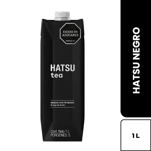 Hatsu té Negro 1 L