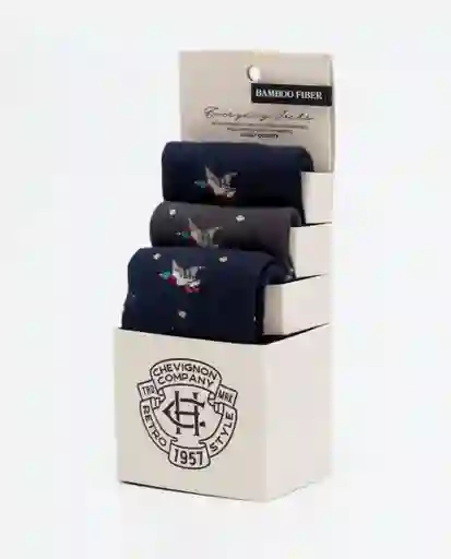 Pack Medias Men Gift Talla 10-12 Sur999997 Chevignon