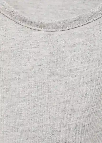 Camiseta Nudo Gris Medio Vigore Talla 10 Niña Mango