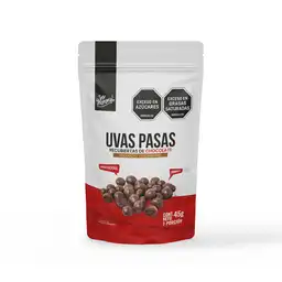 Miniso Snack Uvas Pasas Recubiertas Con Chocolate 45 g