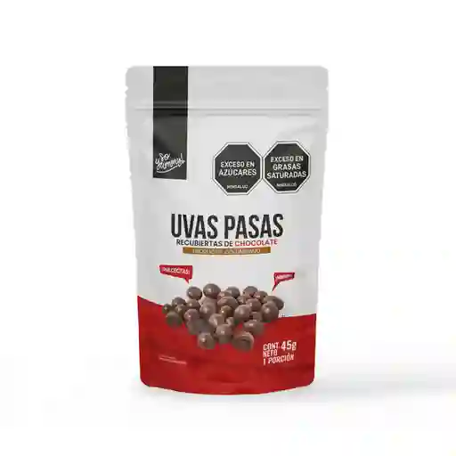 Miniso Snack Uvas Pasas Recubiertas Con Chocolate 45 g