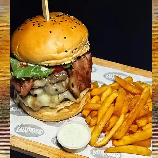 Hamburguesa triple carne