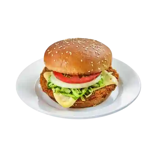 Hamburguesa doble pollo