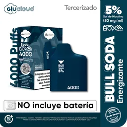 Glucloud Pod Bull Soda / 4000 Puffs