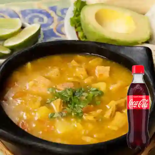 Combo Mondongo de la Casa 32 Oz + Coca-Cola 400 ml