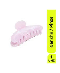 Neon Clip Perlado Rosa Gancho Pinza