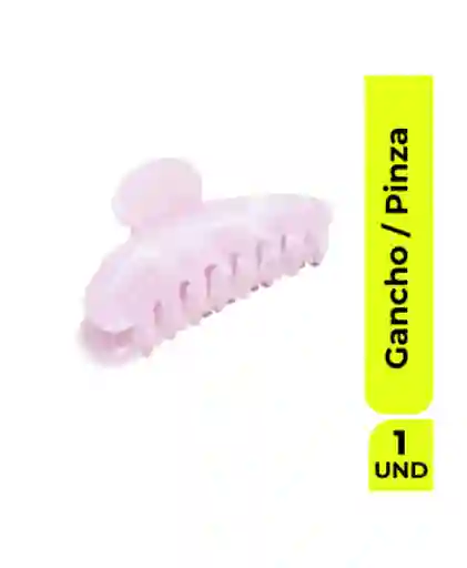 Neon Clip Perlado Rosa Gancho Pinza