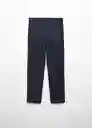 Pantalón Russp Navy Talla 13 Niños Mango