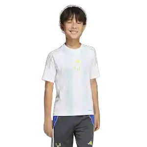 Adidas Camiseta Equipo Messi Para Fútbol Unisex Blanco Talla XL