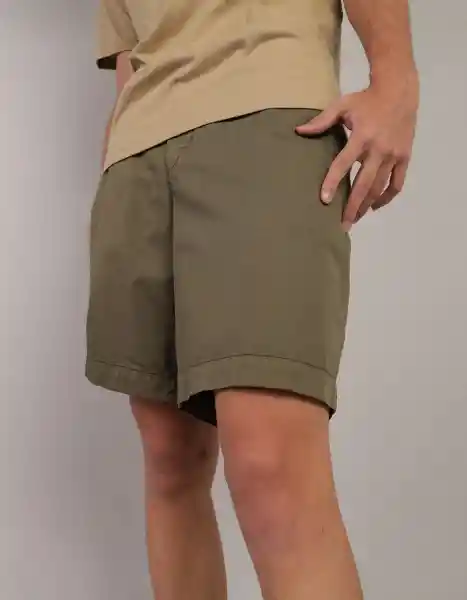 Bermuda Hombre Verde Talla: 38 7880329 American Eagle