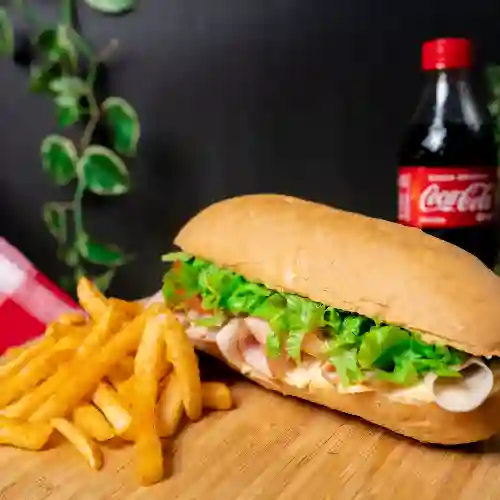 Combo Sandwich Cubano