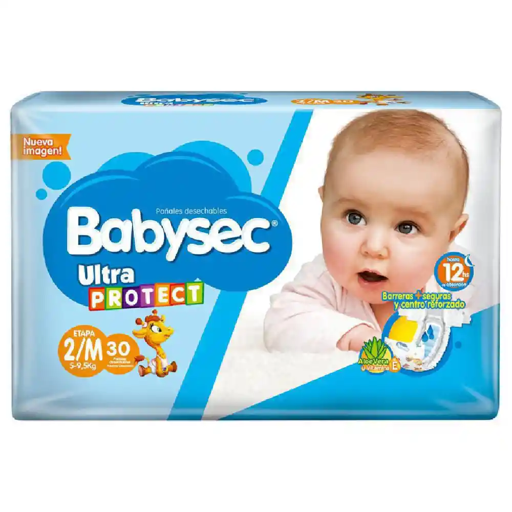 Babysec Pañales Ultra Protect Talla M