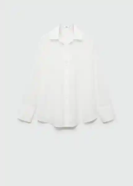 Camisa Clipper Blanco Talla XS Mujer Mango