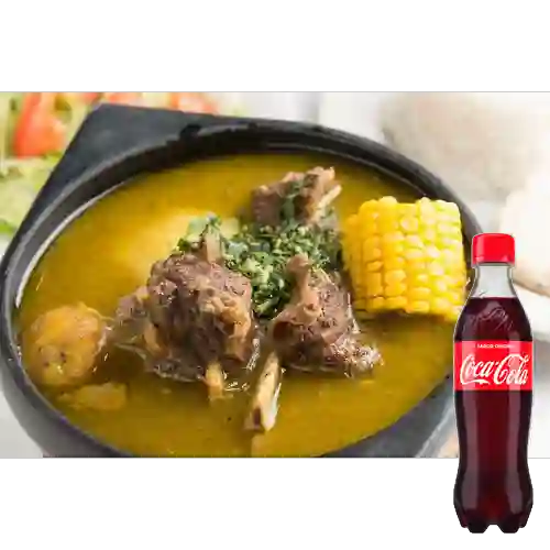 Combo Sancocho de Res + Coca-Cola 400 ml
