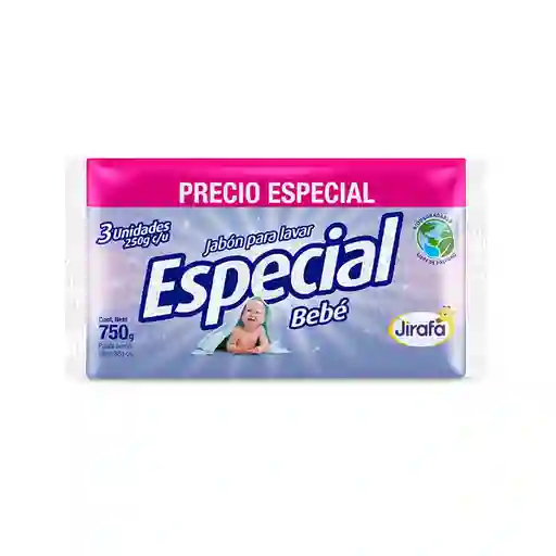 Especial Jabón en Barra Blanco Bebé
