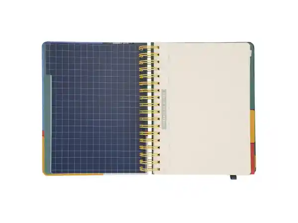 Cuaderno Planificador Azul 18 x 24 cm Casaideas