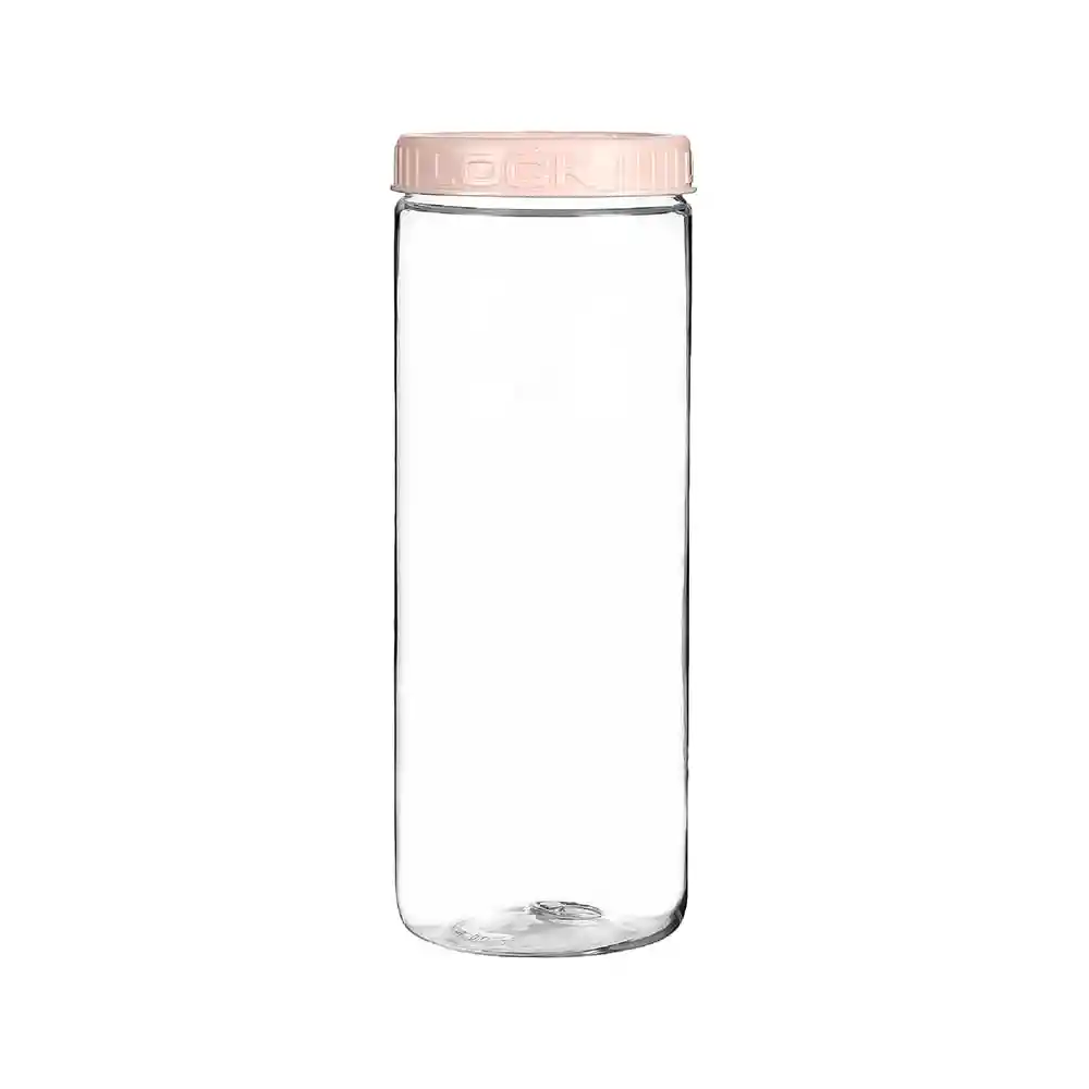 Miniso Contenedor Sellado Rosa 1600 mL