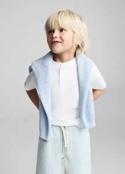 Bermuda Aron Verde Talla 70 Niños Mango