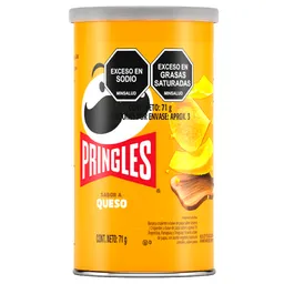 Pringles Papa Frita Sabor a Queso Cheddar