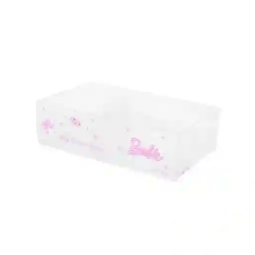 Caja de Almacenamiento Transparente Apilable Barbie Miniso