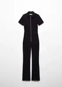 Enterizo Mono Iggy Tejano Negro Talla XS Mujer Mango